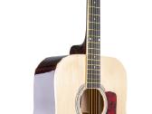 Max Solojam akustinė gitara naturalaus medžio - nuotraukos Nr. 2