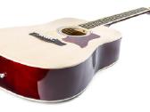 Max Solojam akustinė gitara naturalaus medžio - nuotraukos Nr. 5