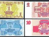 Latvija 1, 2, 5, 10 rublių 1992 - nuotraukos Nr. 2