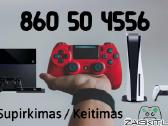 Ps5, Ps4, Xbox priedų žaidimų supirkimas keitimas