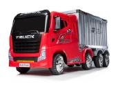 Vaikiškas elektromobilis sunkvežimis su priekaba - nuotraukos Nr. 14