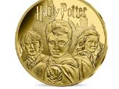 500 Eur auksinė moneta Harry Potter- 3 burtininkai