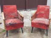 Mid-century stiliaus foteliai