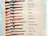 Ginklų,technikos militaristinai laminuoti plakatai - nuotraukos Nr. 9