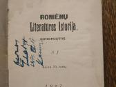 1927 m. Romėnų literatūros istorija - nuotraukos Nr. 2