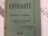 1910 m. Rygoje išleista knyga Vaidilutė