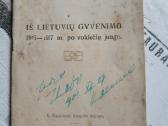 1910 m. J. Basanavičiaus knyga Iš lietuvių gyvenim