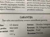 Kolekcinė sidabrinė Amerikos dolerio moneta. - nuotraukos Nr. 2