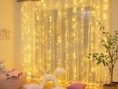 LED girlianda - užuolaida / 3x 3m / 300 LED - nuotraukos Nr. 10