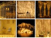 LED girlianda - užuolaida / 3x 3m / 300 LED