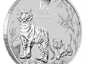 Sidabrinės Tigro (Tiger) metų -2022 -monetos - nuotraukos Nr. 2