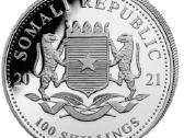 1 oz sidabrinė moneta Dramblys, Somalis 2021 - nuotraukos Nr. 2