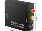 Spdif (Coax, Toslink) į analoginį garsą keitiklis - nuotraukos Nr. 6