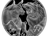 Tokelau 2021 Bulius ir lokys Ag999.9 1oz