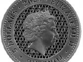 Tokelau 2021 Bulius ir lokys Ag999.9 1oz - nuotraukos Nr. 4