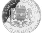 Somalis 2021 Dramlys Ag 999 5oz - nuotraukos Nr. 3