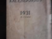 Kario kalendorius 1931 m. - nuotraukos Nr. 2