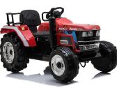Vaikiškas didelis 12 V elektrinis traktorius