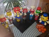 M&m's saldainių vintazines figureles. - nuotraukos Nr. 3