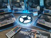 LED juosta 5m atspari drėgmei Rgb su valdymo pultu