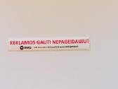 Parduodu lipduka"reklamos gauti nepageidauju"