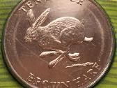 Monetos Guernsey 6 vnt. 2021m. 10 pensu, cu-ni - nuotraukos Nr. 3