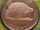 Monetos Guernsey 6 vnt. 2021m. 10 pensu, cu-ni - nuotraukos Nr. 6