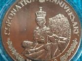 Moneta Turks and Caicos i. 1993m. 5 kronos, cu-ni