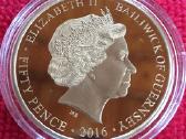 Moneta Guernsey 2016m. 50 pensu, ci- ni - nuotraukos Nr. 2