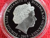 Moneta Guernsey 2019m. 5 svarai, cu-ni - nuotraukos Nr. 2