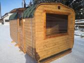 Karkasinė kvadratinė pirtelė, pirtis backa - nuotraukos Nr. 3