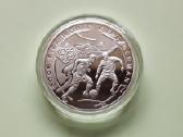 Armenija 100 Dram, futbolas, sidabras, 2004