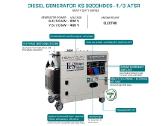Dyzelinis elektros generatorius Ks 9200hdes-1/3 - nuotraukos Nr. 4