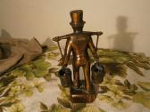 Vandens nešėjo bronza padengta skulptūra 17cm - nuotraukos Nr. 3