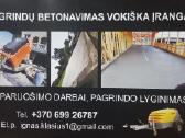 Grindų betonavimas