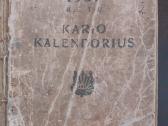 Kario kalendorius 1937 m.