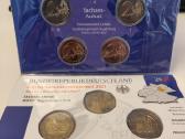 5x2 Eur (A, D, F, G, J) Vokietijos monetų rinkinys - nuotraukos Nr. 11