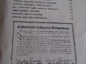 Pirmųjų Lietuvos nepriklausomybės metų dokumentai - nuotraukos Nr. 4