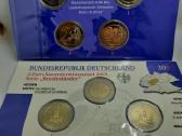 5x2 Eur (A, D, F, G, J) Vokietijos monetų rinkinys - nuotraukos Nr. 13