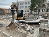 Griovimo rekonstrukcijos darbai šiukšlių išvežimo - nuotraukos Nr. 6