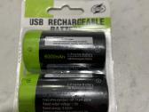Dvi įkraunamos 1,5v 6000mah baterijos - nuotraukos Nr. 2