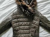 Fan leather odinė pukine striukė