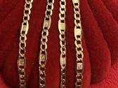 Prabangi auksinė “versace grandinėlė