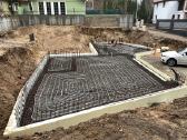 Plokštinių pamatų montavimas, betonavimas - nuotraukos Nr. 13