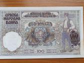 100 dinara 1941 Serbija - nuotraukos Nr. 2
