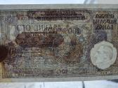 100 dinara 1941 Serbija - nuotraukos Nr. 3