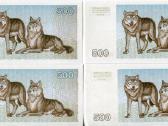 1993m 4x500 talonų – Nh/rf/kf/je + vienodi nr. - nuotraukos Nr. 3