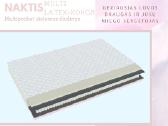 Multipocket čiužinys Naktis Lateks+kokos 160x200