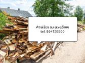 Kokybiškos malkos kaladėmis, skaldytos, rąstukais - nuotraukos Nr. 5