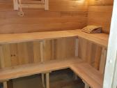 Karkasinė pirtis 3x6m su dušu - nuotraukos Nr. 11